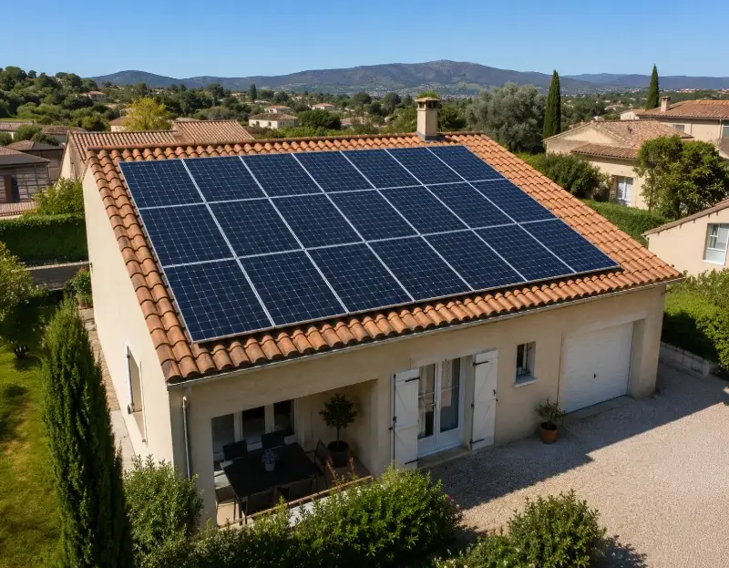 Prime à l'autoconsommation panneaux solaires Beaurecueil — aide financière de l'État